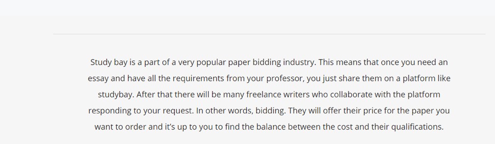 What is Studybay